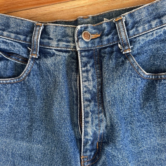 Vintage | Bill Blass BB | High Rise Mom Jeans |Size 8 Tapered Leg - Picture 4 of 5